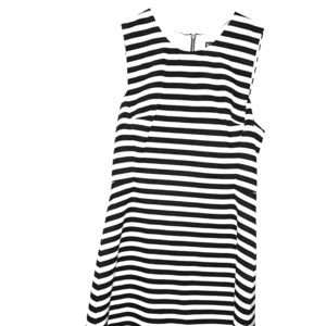 Express size 2 dress black and white